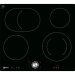 Glass ceramic hobs without frame