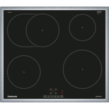 Constructa CA424255, induction hob, 60 cm, black, with frame