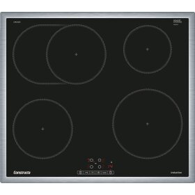 Constructa CA424255, induction hob, 60 cm, black, with frame