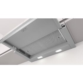 Constructa cd30637, Flat screen hood, 60 cm, Silver metallic