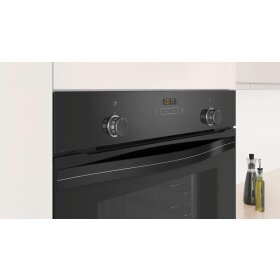 Constructa cf4a60062, Built-in oven with steam support, 60 x 60 cm, Black