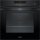 Constructa cf4a93062, Built-in oven with steam support, 60 x 60 cm, Black