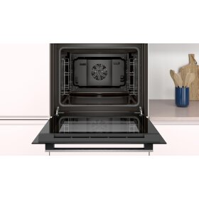 Constructa CH1M00050, Einbau-Herd, 60 x 60 cm, Edelstahl