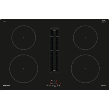 Constructa cv430235, Hob with extractor hood (induction), 80 cm, Frameless surface mounted