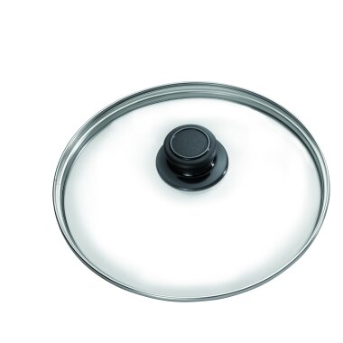 Eurolux Safety glass lid ø 36 cm, incl. lid knob