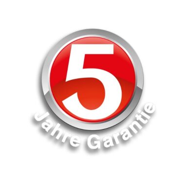 5 Jahre Garantie