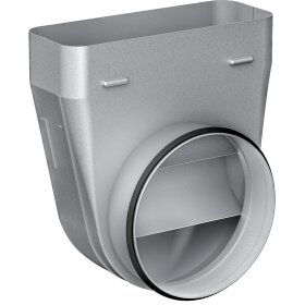 Bosch DZZ1WW1X1, Adapterrohrstück, rund-flach