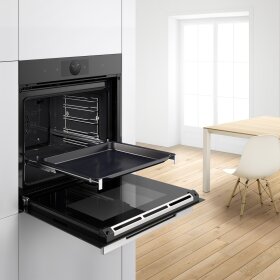 Bosch HEZ638070, Clip-Vollauszug, Edelstahl, Pyrolyse...