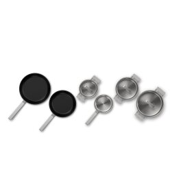 Bosch HEZ9SE060, Kochgeschirr-Set, 6-teilig