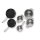 Bosch HEZ9SE060, Kochgeschirr-Set, 6-teilig