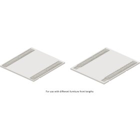 Bosch SGZ8BI00, Verbindungsschiene für geteilte Möbelfronten