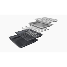 Bosch HSG7261B1, Serie 8, Einbau-Dampfbackofen, 60 x 60 cm, Schwarz