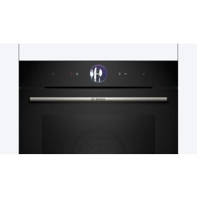 Bosch HSG7261B1, Series 8, built-in steam oven, 60 x 60 cm, black