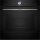 Bosch hsg7261b1, series 8, built-in steam oven, 60 x 60 cm, black