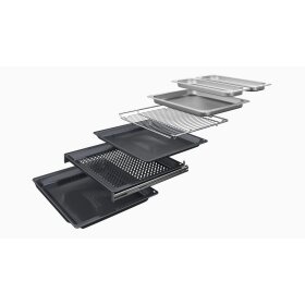 Bosch HSG958DB1, Serie 8, Einbau-Dampfbackofen, 60 x 60 cm, Schwarz