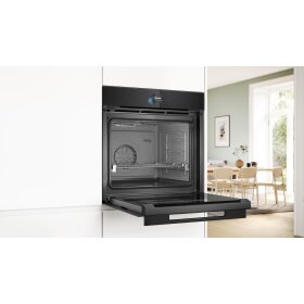 Bosch HSG958DB1, Serie 8, Einbau-Dampfbackofen, 60 x 60 cm, Schwarz