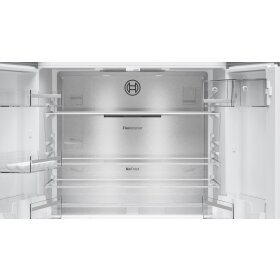 Bosch KFN96AXEA, Series 4, fridge-freezer combination, multi-door, 183 x 90.5 cm, black stainless steel