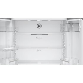 Bosch kfn96vpea, Series 4, fridge-freezer combination, multi-door, 183 x 90.5 cm, stainless steel (with anti-fingerprint)
