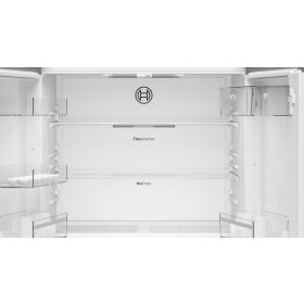 Bosch KFN96VPEA, Serie 4, Kühl-Gefrier-Kombination, mehrtürig, 183 x 90.5 cm, Gebürsteter Stahl AntiFingerprint, Total No Frost