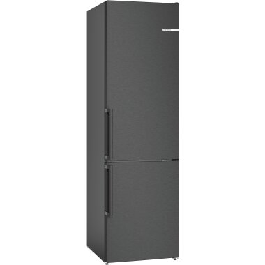 Bosch KGN36VXCT, Serie 4, Freistehende Kühl-Gefrier-Kombination mit Gefrierbereich unten, 186 x 60 cm, Edelstahl schwarz