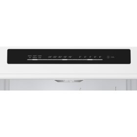 Bosch KGN39VXBT, Serie 4, Freistehende Kühl-Gefrier-Kombination mit Gefrierbereich unten, 203 x 60 cm, Gebürsteter schwarzer Stahl AntiFingerprint, Total No Frost