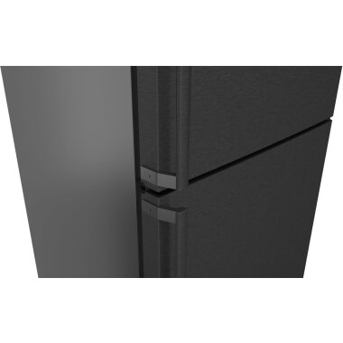 Bosch KGN49VXDT, Serie 4, Freistehende Kühl-Gefrier-Kombination mit Gefrierbereich unten, 203 x 70 cm, Edelstahl schwarz