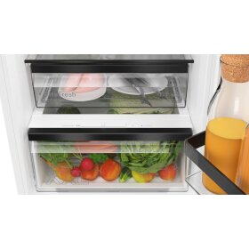 Bosch KIN86SFE0, Series 4, built-in fridge-freezer combination with bottom freezer area, 177.2 x 54.1 cm, flat hinge