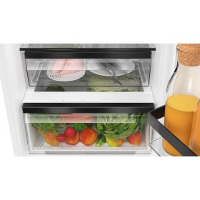 Bosch KIN86SFE0, Series 4, built-in fridge-freezer combination with bottom freezer area, 177.2 x 54.1 cm, flat hinge