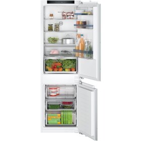 Bosch kin86vfe0, series 4, built-in fridge-freezer with...