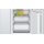 Bosch kin86vfe0, series 4, built-in fridge-freezer with freezer section below, 177.2 x 54.1 cm, flat hinge