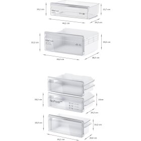 Bosch kin86vse0, series 4, built-in fridge-freezer with freezer section below, 177.2 x 54.1 cm, drag hinge