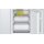 Bosch kin86vse0, series 4, built-in fridge-freezer with freezer section below, 177.2 x 54.1 cm, drag hinge