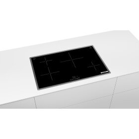 Bosch PIE84KBB5E, Serie 4, Induktionskochfeld, 80 cm, Mit Rahmen aufliegend
