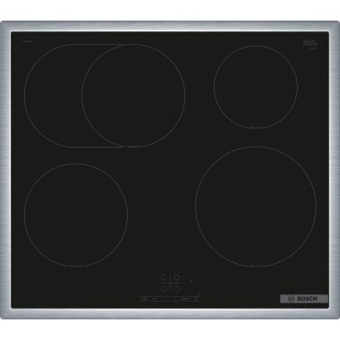Bosch pif64rbb5e, series 4, induction hob, 60 cm