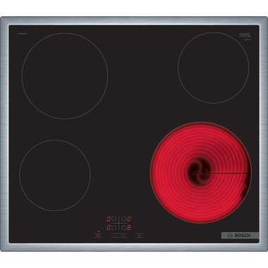 Bosch pke645ba2e, series 4, electric hob, 60 cm