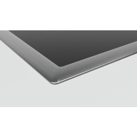 Bosch PKE645BA2E, Serie 4, Elektro-Kochfeld, 60 cm, Schwarz, Mit Rahmen aufliegend