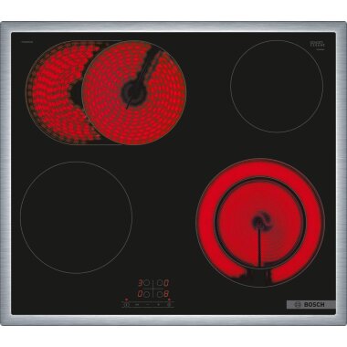 Bosch PKN645BA2E, Series 4, electric hob, 60 cm, black,...