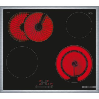 Bosch PKN645BB2E, Series 4, electric hob, 60 cm, black,...