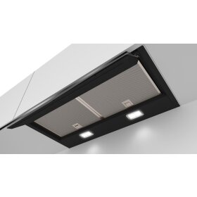 Bosch DBB67AM60, Series 6, integrated design hood, 60 cm, clear glass printed black