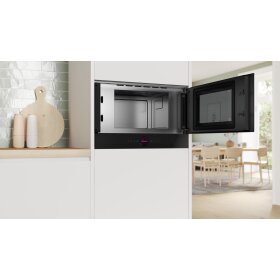Bosch BFR9221B1, Series 8, built-in microwave, black