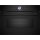 Bosch CMG976KB1, Serie 8, Einbau-Kompaktbackofen mit Mikrowellenfunktion, 60 x 45 cm, Schwarz
