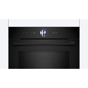 Bosch HMG936AB1, Serie 8, Einbau-Backofen mit Mikrowellenfunktion, 60 x 60 cm, Schwarz