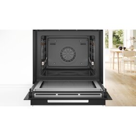 Bosch HMG936AB1, Serie 8, Einbau-Backofen mit Mikrowellenfunktion, 60 x 60 cm, Schwarz