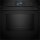Bosch HNG978NB1, Serie 8, Einbau-Backofen mit Mikrowellen- und Dampffunktion, 60 x 60 cm, Schwarz