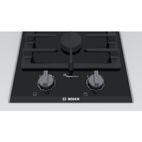 Bosch prb3a6b70d, series 8, domino hob, gas, 30 cm, glass...