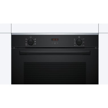 Bosch hbs233bb0, series 4, built-in oven, 60 x 60 cm, black
