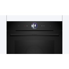Bosch HRG976NB1, Series 8, built-in oven with steam support, 60 x 60 cm, black