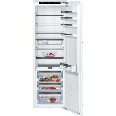 Bosch KIF81HOD0, Serie 8, Einbau-Kühlschrank, 177.2 x 55.8 cm, Flachscharnier mit Softeinzug