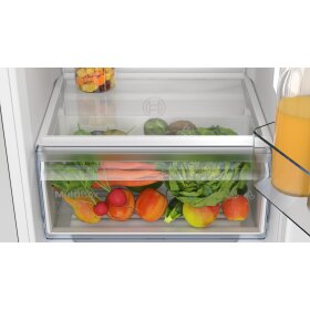 Bosch KIL22NSE0, Serie 2, Einbau-Kühlschrank mit Gefrierfach, 87.4 x 54.1 cm, Schleppscharnier