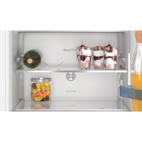 Bosch KIL22SFE0, Series 4, built-in refrigerator with freezer compartment, 88 x 56 cm, flat hinge